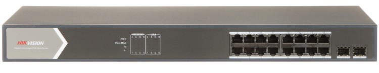 SWITCH POE DS-3E1518P-SI 16-PORTOWY SFP Hikvision-1567807