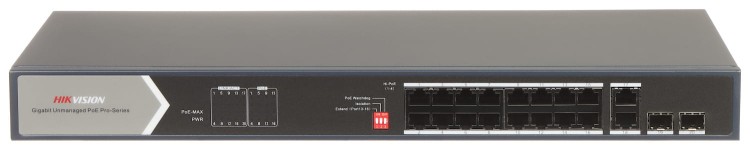 SWITCH POE DS-3E0520HP-E 16-PORTOWY SFP Hikvision-1580666