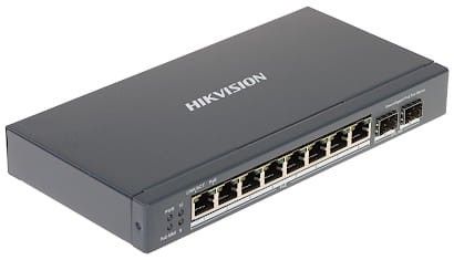 SWITCH POE DS-3E1510P-SI 8-PORTOWY SFP Hikvision-1613324
