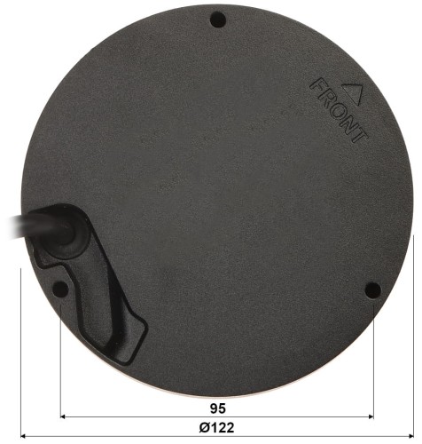 KAMERA WANDALOODPORNA IP IPC-HDBW5541R-ASE-0280B-S3-BLACK WizMind S - 5Mpx 2.8mm DAHUA-1579811