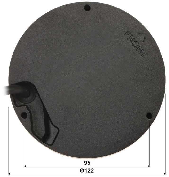KAMERA WANDALOODPORNA IP IPC-HDBW5541R-ASE-0280B-S3-BLACK WizMind S - 5Mpx 2.8mm DAHUA-1579811