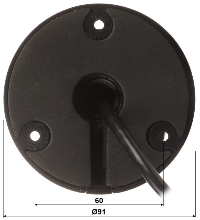 KAMERA IP IPC-HFW2449T-AS-IL-0360B-BLACK WizSense - 4Mpx 3.6mm DAHUA-1579595