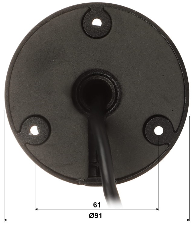 KAMERA WANDALOODPORNA IP IPC-HFW5541T-ASE-0280B-S3-BLACK WizMind S - 5Mpx 2.8mm DAHUA-1579989