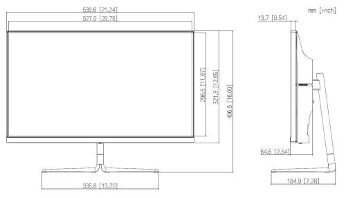 MONITOR HDMI, DP, AUDIO LM24-E231 23.8" DAHUA-1580487
