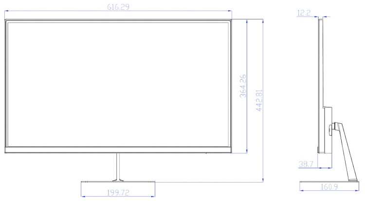 MONITOR VGA, HDMI LM27-C200 27" DAHUA-1612263
