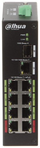 SWITCH PRZEMYSŁOWY POE/EPOE LR2110-8ET-120-V2 8-PORTOWY SFP DAHUA-1579411