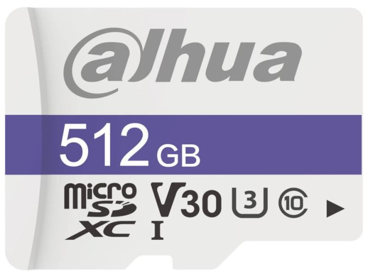 KARTA PAMIĘCI TF-C100/512GB microSD UHS-I, SDXC 512GB DAHUA-1612344