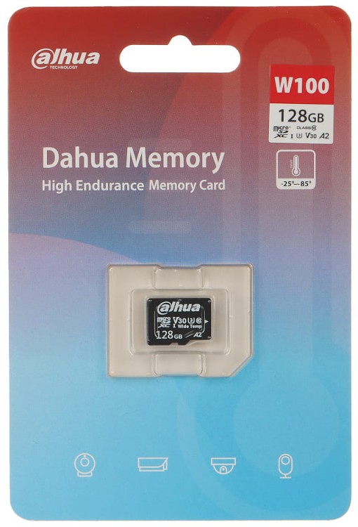 KARTA PAMIĘCI TF-W100-128GB microSD UHS-I, SDXC 128GB DAHUA-1612354