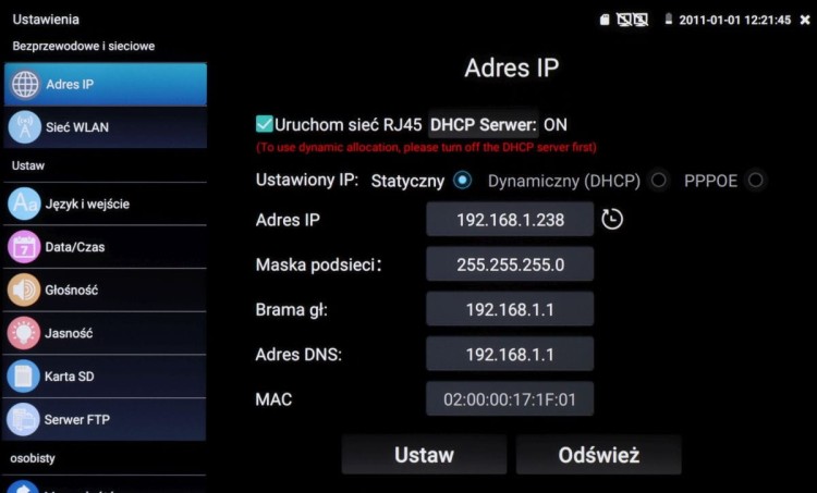 REFLEKTOMETR OPTYCZNY (OTDR) Z TESTEREM CCTV CS-R3-50H-1582375