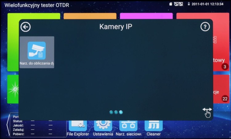 REFLEKTOMETR OPTYCZNY (OTDR) Z TESTEREM CCTV CS-R3-50H-1582351