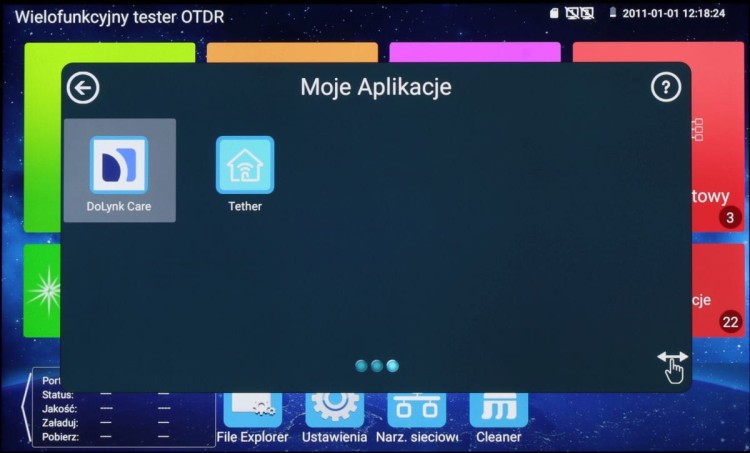 REFLEKTOMETR OPTYCZNY (OTDR) Z TESTEREM CCTV CS-R3-50H-1582364