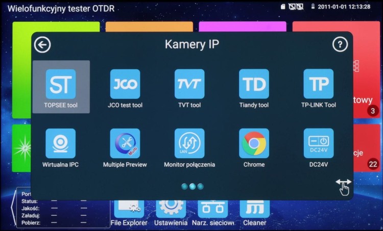 REFLEKTOMETR OPTYCZNY (OTDR) Z TESTEREM CCTV CS-R3-50H-1582350