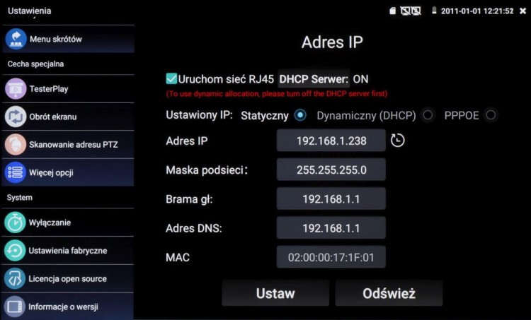 REFLEKTOMETR OPTYCZNY (OTDR) Z TESTEREM CCTV CS-R3-50H-1582376