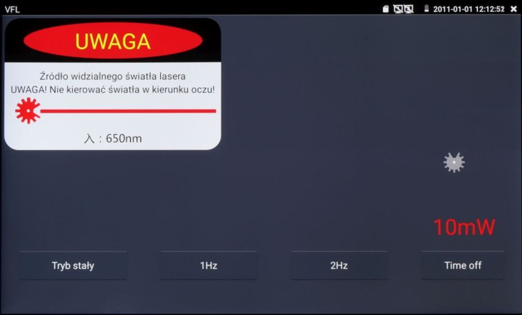 REFLEKTOMETR OPTYCZNY (OTDR) Z TESTEREM CCTV CS-R3-50H-1582348