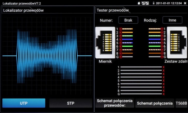 REFLEKTOMETR OPTYCZNY (OTDR) Z TESTEREM CCTV CS-R3-50H-1582343
