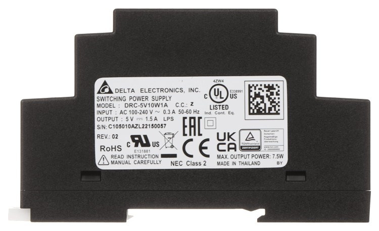 ZASILACZ IMPULSOWY DRC-5V10W-1AZ-1613565