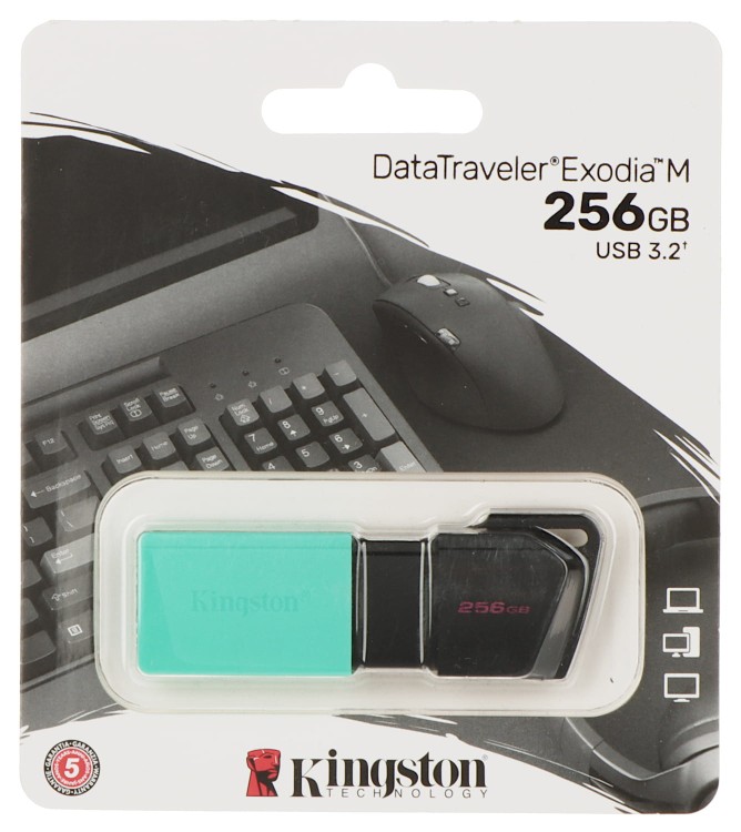 PENDRIVE FD-256/DTXM-KINGSTON 256GB USB 3.2 Gen 1-1446055