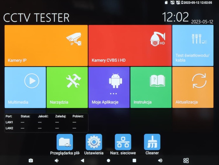 WIELOFUNKCYJNY TESTER CCTV CS-H9F-80HX-1624021