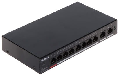 SWITCH POE CS4010-8ET-110 8-PORTOWY DAHUA-1628880