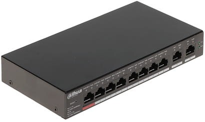 SWITCH POE CS4010-8GT-110 8-PORTOWY DAHUA-1623915
