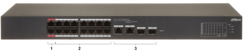 SWITCH POE CS4218-16ET-240 16-PORTOWY SFP DAHUA-1623920