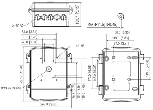 UCHWYT KAMERY PFA6400S DAHUA-1629309