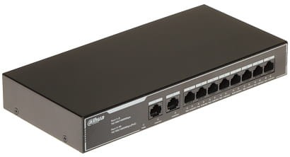 SWITCH POE SG1010LP 8-PORTOWY DAHUA-1624065