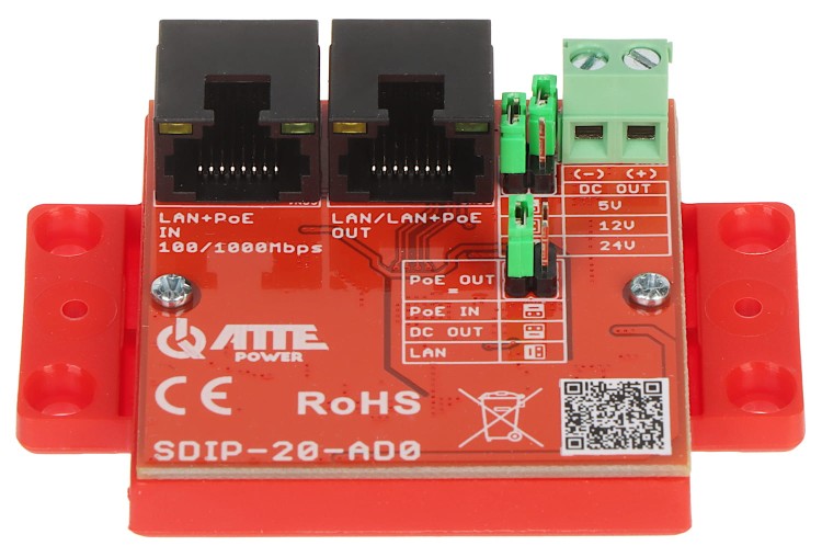 ADAPTER ZASILANIA POE SDIP-20-AD0 ATTE-1582414