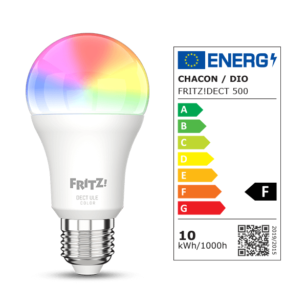 Inteligentny dom żarówka FRITZ!DECT 500 Smart Home DECT-1652123