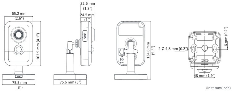 KAMERA IP DS-2CD2423G2-I(2.8MM) ACUSENSE - 1080p Hikvision-1650868