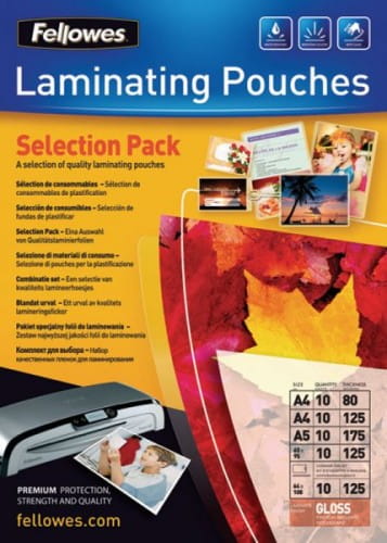 Zestaw startowy do laminacji Selection Pack FELLOWES-1249396