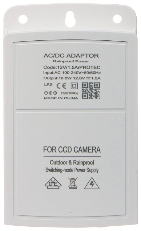 ZASILACZ 12V/1.5A/PROTEC-1629536