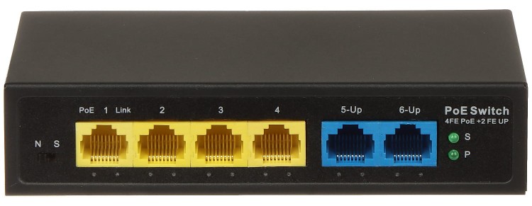 SWITCH POE GTX-A1-06-42-V2 4-PORTOWY-1623607