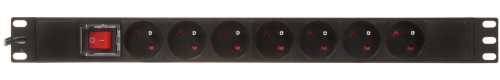 LISTWA ZASILAJĄCA PD-7/R-N 1.8m-1623230