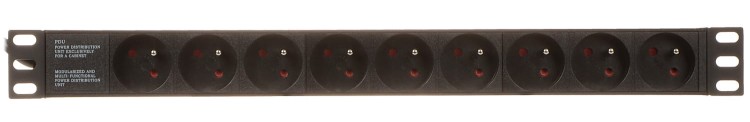 LISTWA ZASILAJĄCA PD-9/R-IEC 1.8m-1623457