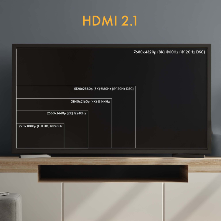 Claroc Kabel optyczny HDMI 2.1 AOC 8K 120Hz 60 m-1637545
