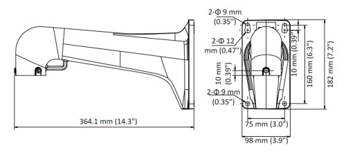 UCHWYT KAMERY DS-1603ZJ-P Hikvision-1682759