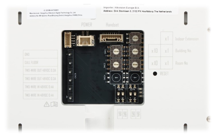 PANEL WEWNĘTRZNY DS-KH7300EY-WTE2/WHITE Hikvision-1672581