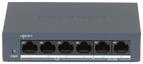 SWITCH POE DS-XS0106-P 4-PORTOWY Hikvision-1677578