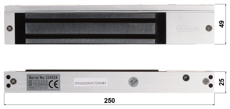 ZWORA ELEKTROMAGNETYCZNA ASF280A-V1 DAHUA-1664608