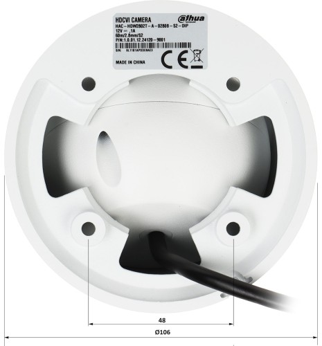 KAMERA AHD, HD-CVI, HD-TVI, PAL HAC-HDW2802T-A-0280B-S2-DIP - 8.3Mpx, 4K UHD 2.8mm DAHUA-1672573