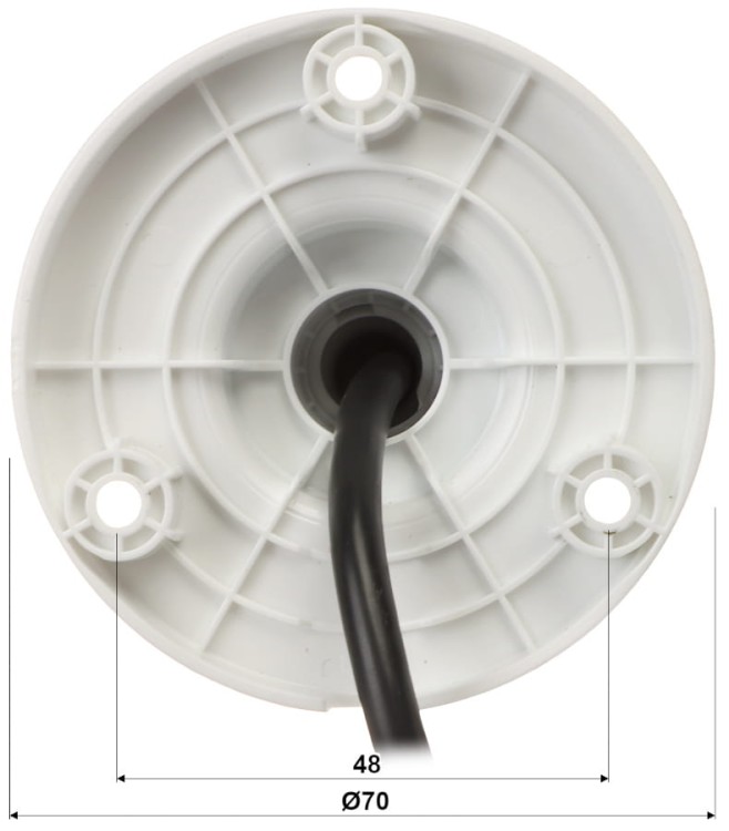 KAMERA AHD, HD-CVI, HD-TVI, PAL HAC-HFW1200C-0280B-S6 - 1080p 2.8mm DAHUA-1663634