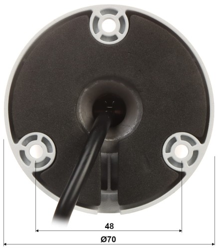 KAMERA AHD, HD-CVI, HD-TVI, PAL HAC-HFW1500CM-IL-A-0280B-S2 - 5Mpx 2.8mm DAHUA-1669543