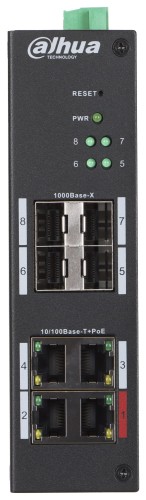 SWITCH POE HS4408-4ET-96 4-PORTOWY + 4 x SFP DAHUA-1663653