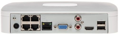 REJESTRATOR IP NVR2104-P-4KS3 4 KANAŁY, 4 PoE DAHUA-1663667