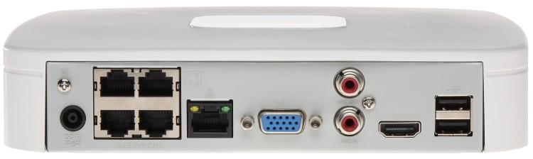 REJESTRATOR IP NVR2104-P-4KS3 4 KANAŁY, 4 PoE DAHUA-1663667