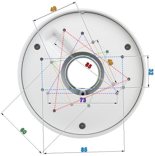 UCHWYT KAMERY PFA106 DAHUA-1568900