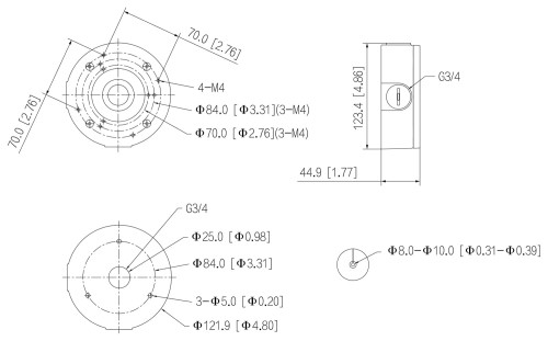 UCHWYT KAMERY PFA5300R DAHUA-1664383