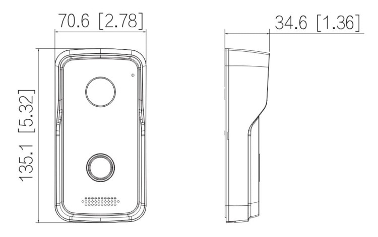 WIDEODOMOFON VTO2111D-P-S3 DAHUA-1677662