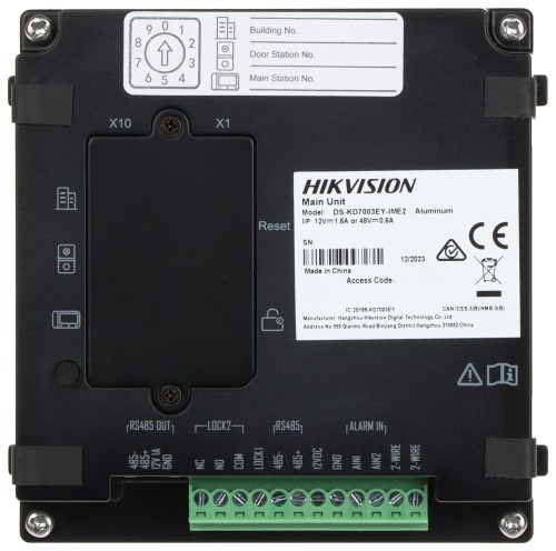 WIDEODOMOFON DS-KD7003EY-IME2/ALUMINUM Hikvision-1696696